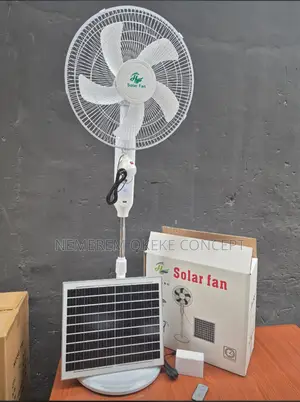 Solar Stand Fan