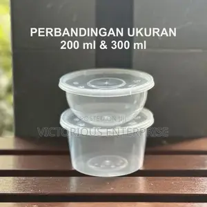 Premium Clear Plastic Bowl – For Hot Cold Food Packaging