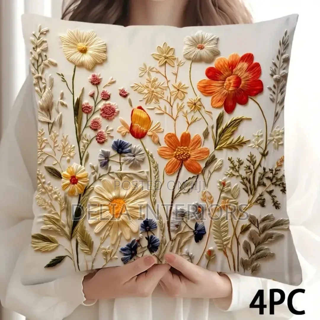Embroided Pillows