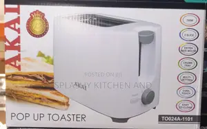 Akai 2 Slices Pop Up Toaster