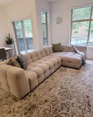 Solid 7 Sitters L Shape Sofa
