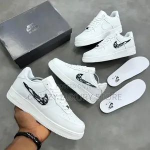 Nike Quality Luxury Men White Sneakers