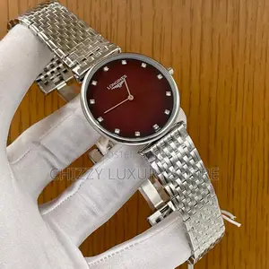 Longines Quality Luxury Ladies Chain Strap Wristwatch