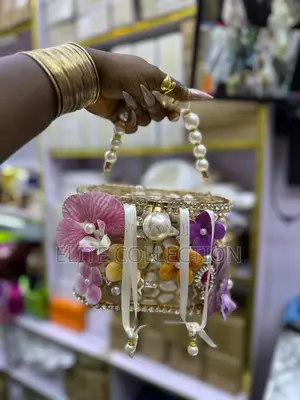 Floral Cage Luxury Purse Available as Seen Boxed