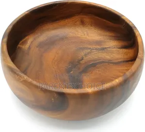 Acacia Wood Bowl- 23cm