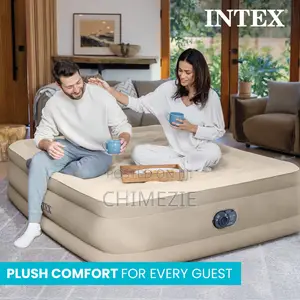 Intex 18inches Queen Size Ultra Plush Inflatable Mattress