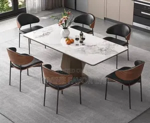 Luxury Marble Dining Set (6 Seaters)