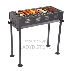 Charcoal Barbecue Grill Stand