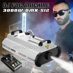 3000w Stage Smoke Fog Machine With Remote and a Gallon of Fog Liquid