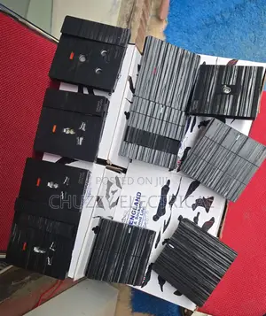Black Brushed Switch Socket Range