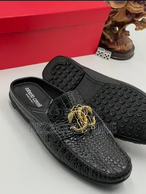 Original Italian Roberto Cavalli Half Shoes Available In Store