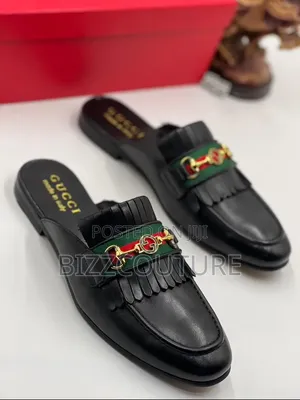 Original Italian Gucci Half Shoes Available in Store