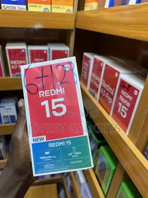 New Xiaomi Redmi 15 128 GB Black