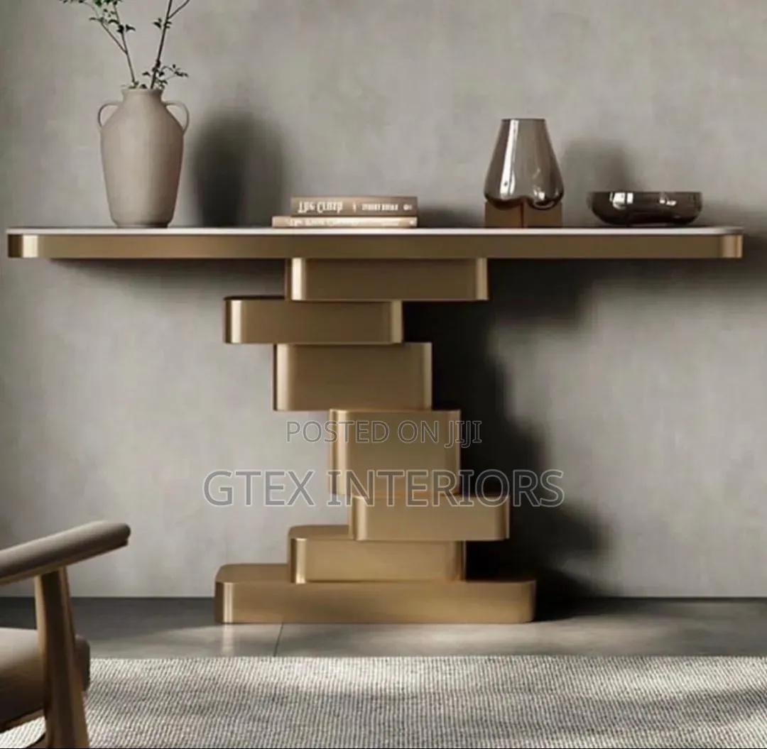 Corner Console Table