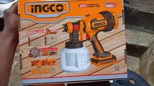 Ingco 20v Cordless Spray Gun, a Ingco 20v Cordless Spray Gun,