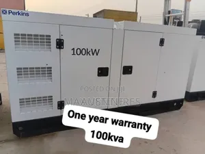 Brand New Perkins 100kva Soundproof Diesel Silent Lister Generator