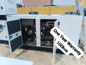 Brand New Perkins 100kva Soundproof Diesel Silent Lister Generator