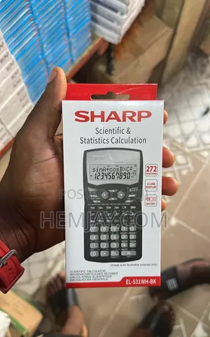 Sharp Upgraded Scientific And Statistics Calculation (El-531wh-bk)
