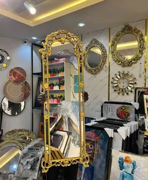 Gold Frame Dressing Mirror