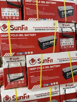 12v 165 Sunfit Deep Cycle Gel Battery