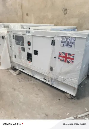 Brand New Perkins 60kva Soundproof Diesel Silent Lister Generator