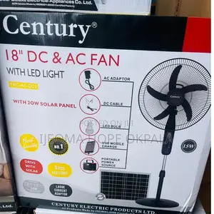 Century 18" Dc & Ac Fan With Led Light