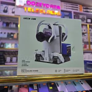 Green Lion Gpx380 Ps5 Cooling Stand and Charging Station