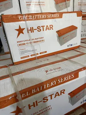 12v 200ah Hi-Star Deep Cycle Gel Battery