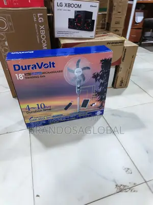 Duravolt 18inches 3in1lithium Rechargeable Fan[Drf2918]Quietoperation