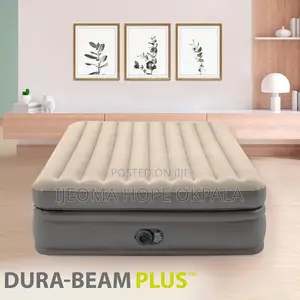 Intex Dura-beam Plus Queen Prime Comfort Elevated Air Mattress