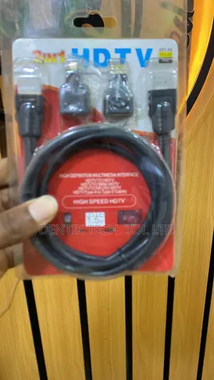 3 In 1 Hdtv Cable3in1 1.5m High Speed Hdtv Cable.