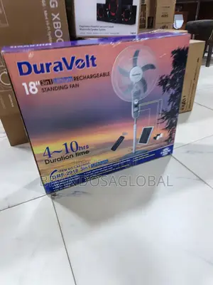 Duravolt 18inches3in1lithium Rechargeable Fan[Drf2918]Energy Efficient
