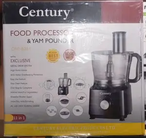 11 in 1 Century Food Processor and Yam Pounder - 1000w