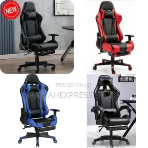 Luxury Ergonomics Gaming Chair With Foot Rest
