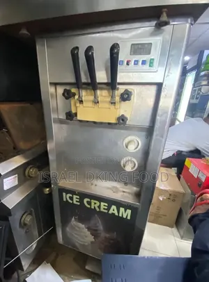 Industrial Stainless Electric Copper Coil Soft Ice Cream Machine