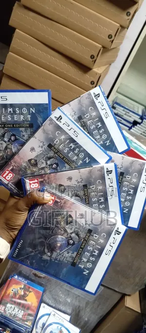 Crimson Desert Day One Edition Ps5 Game Disc