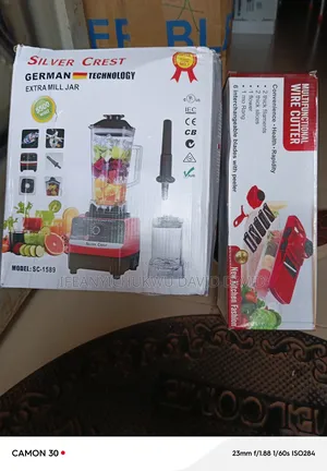 Double Cup Silver Crest Blender 4500watt
