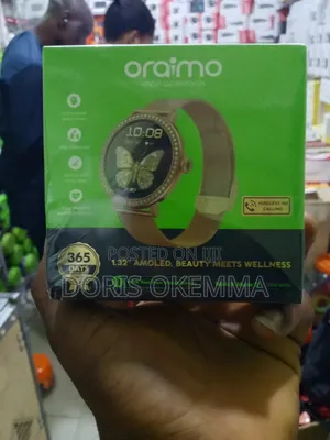 Oraimo Watch Muse 2 (Osw-833n) 1.32" Amoled Wireless Hd Calling