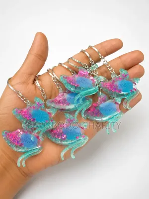 Resin Art Keychain