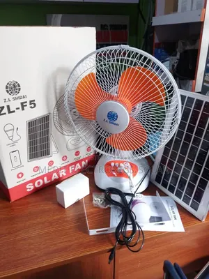 Solar Fan With Panel