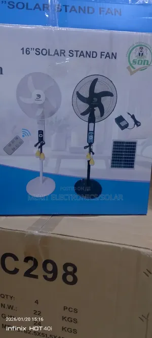 Solar Fan With Pannel and Bulb