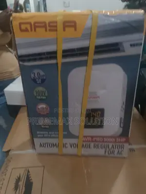 Qasa 5000w Wall Mount Avr Stabilizer for 1.5hp - 3hp Ac