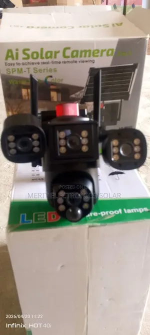 Ai Solar CCTV Camera