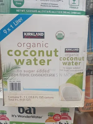 Kirkland Organic Coconut Water 1 Litre by 9