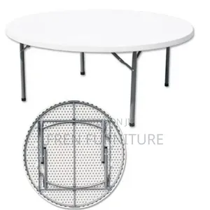 Round Table 6 Fet Fordable Table