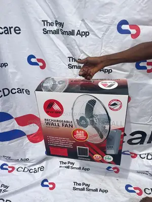Pay Small Small Andrakk Rechargeable Wall Fan on Cdcare.App