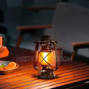 Mini Vintage Lantern Rechargeable Decor For Office Hotel Home Bar