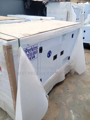 Whisper-Quiet Perkins 50kva Soundproof Generator - Brand New