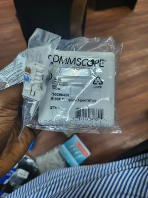 Single Commscope Faceplate