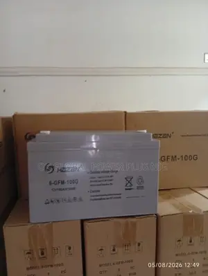 Hazan 100ah/12v Deep Cycle Battery With 1 Year Warranty